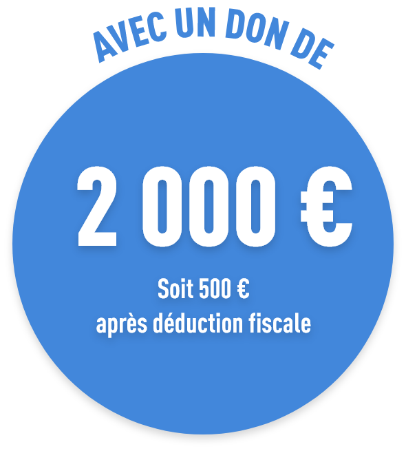 Don de 2000€