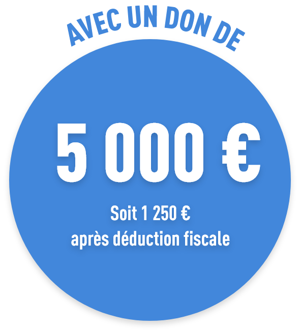 Don de 5000€